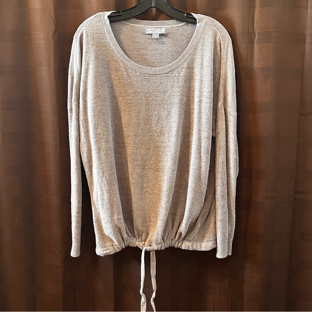Barefoot Dreams CozyChic Ultra Lite® Slouchy Pullover size medium reg $98 - Picture 5 of 8